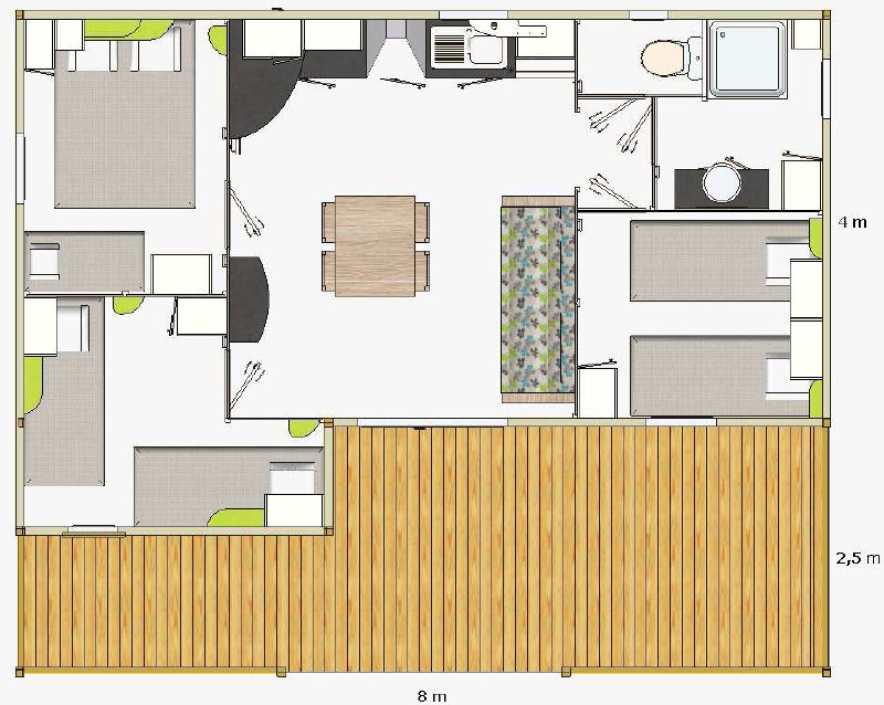 CHALET CONFORT+ 35M² Sam