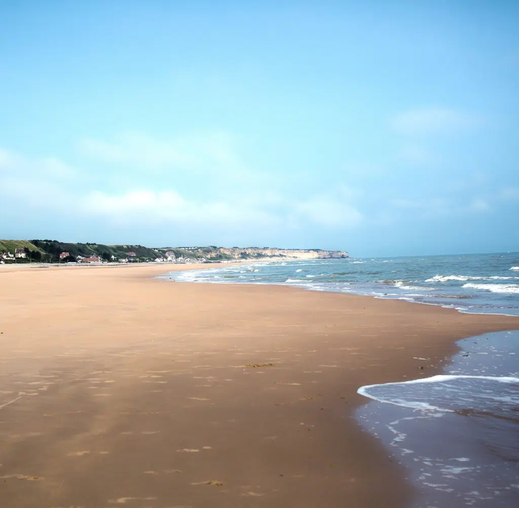 Omaha beach utah beach