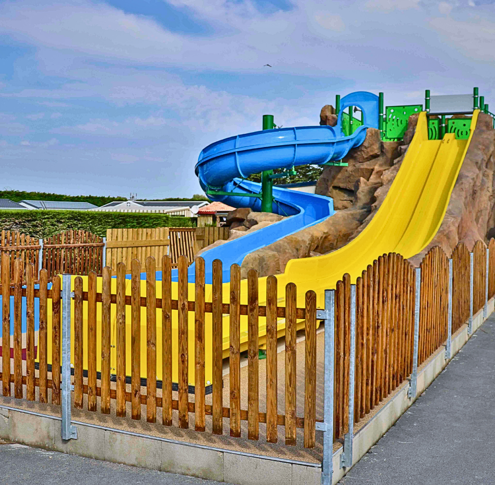 camping normandie avec toboggans