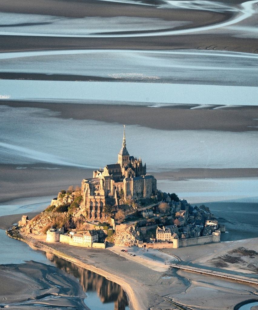 Baie du mont st michel normandie